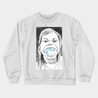 Moon from Inktober 2021 Crewneck Sweatshirt